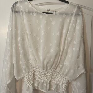 Storia white with stars top
